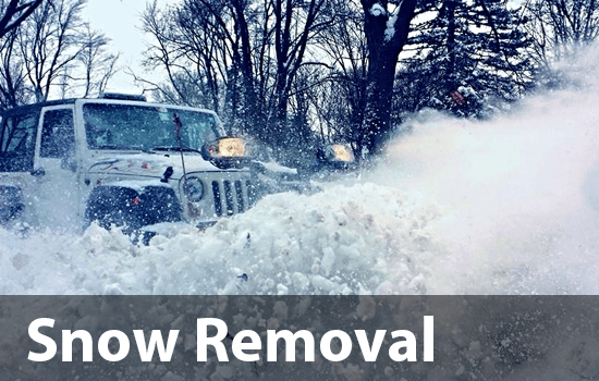 snow plowing in vermont